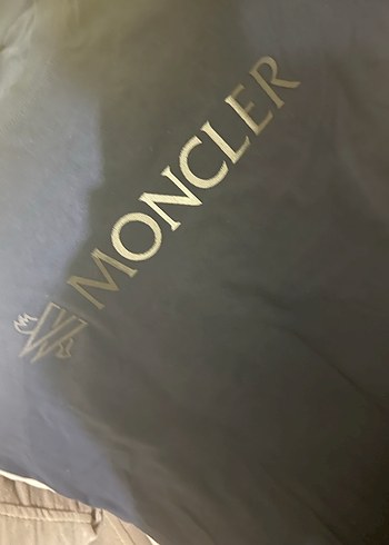 Moncler Siyah Baskılı Erkek Tişört - Görsel 7