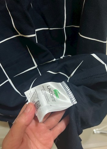 Orijinal Düğmeli Siyah Kareli Erkek Polo Tişört - Görsel 5