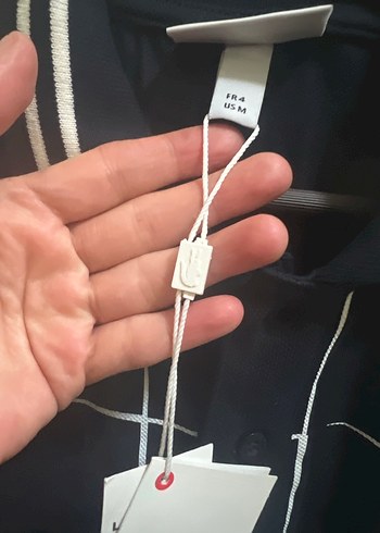 Orijinal Düğmeli Siyah Kareli Erkek Polo Tişört - Görsel 9