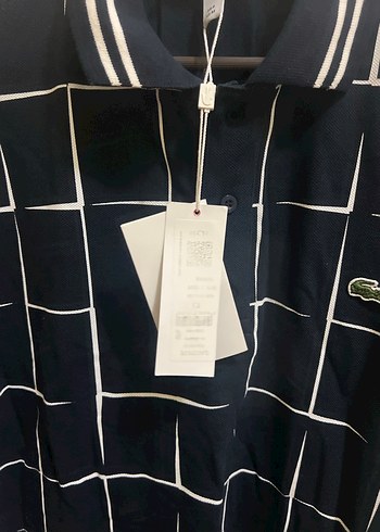 Orijinal Düğmeli Siyah Kareli Erkek Polo Tişört - Görsel 8