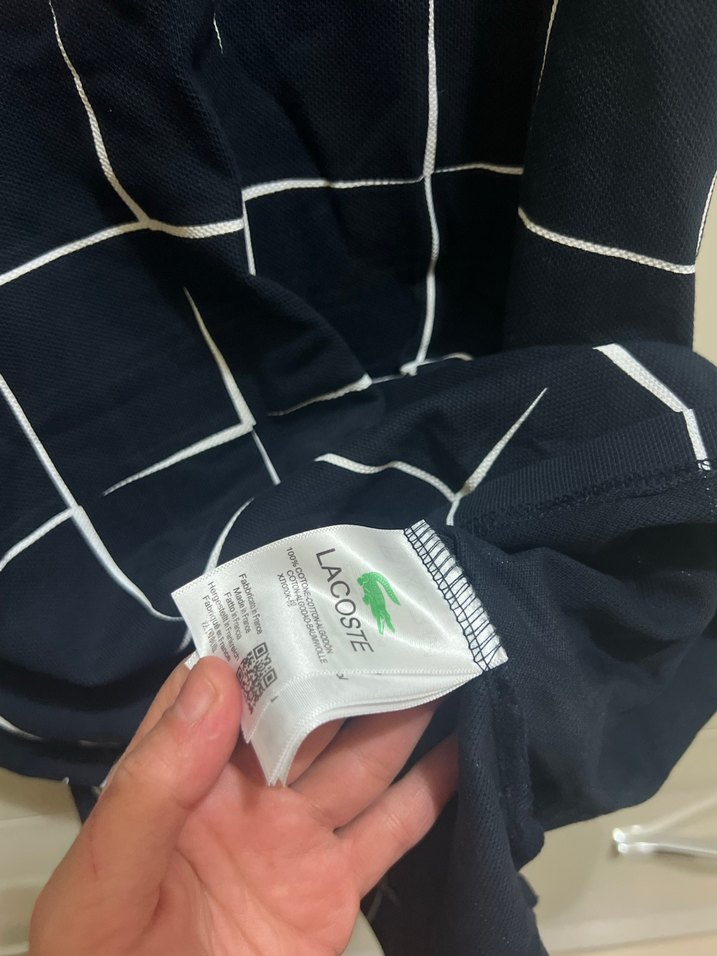 Orijinal Düğmeli Siyah Kareli Erkek Polo Tişört - Görsel 5