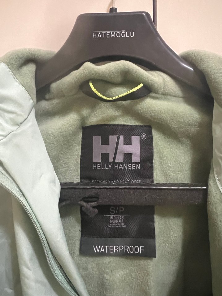 Kadın Yeşil Kapüşonlu Fermuarlı Ceket - Görsel 2