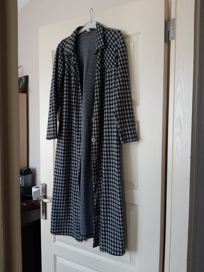 kışlık uzun pardesu - Görsel 3