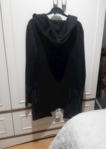 kapşonlu erkek hırka - Görsel 4