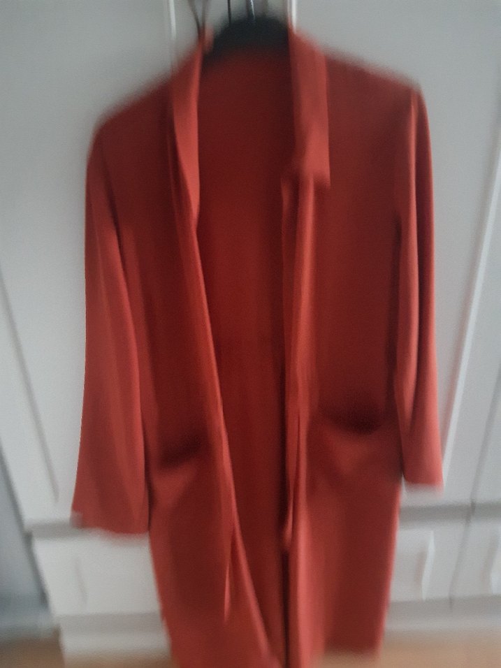 Düğmeli Uzun Kadın tunik - Görsel 4