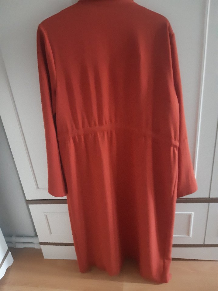 Düğmeli Uzun Kadın tunik - Görsel 2