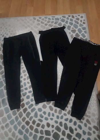 Erkek Siyah Dar Kesim Eşofman Altı - Görsel 2