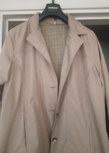 Bej Düğmeli bayan Ceket - Görsel 8