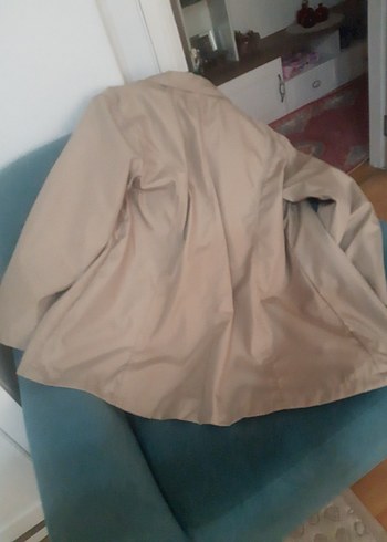 Bej Düğmeli bayan Ceket - Görsel 2