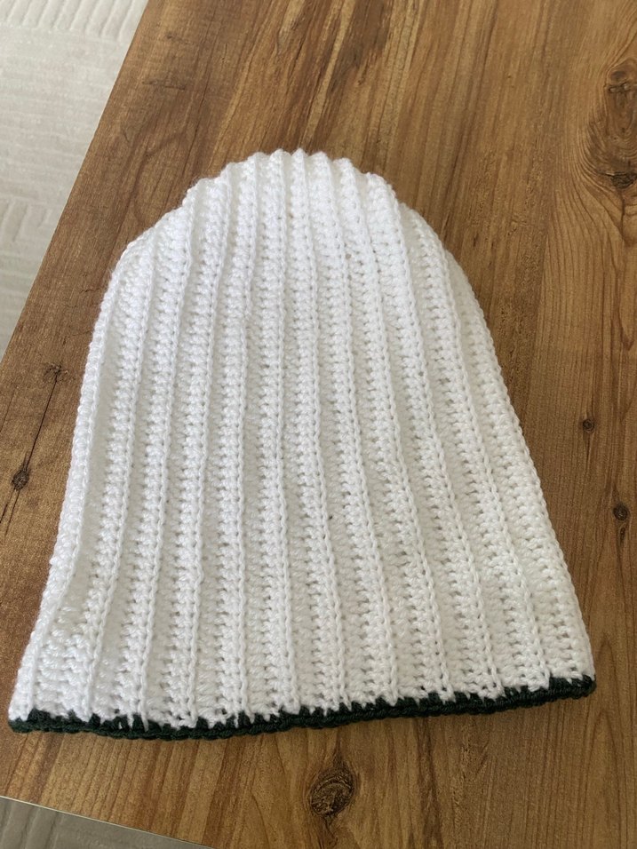 Kadın Beyaz Örgü Bere - Görsel 3