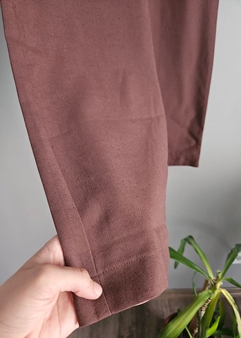 m Beden Keten Görünümlü Pantolon