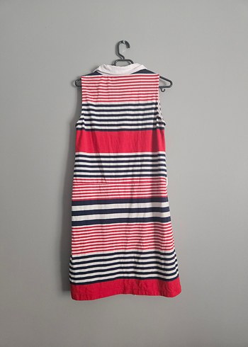 Renkli Sıfır Kol Ceket Elbise - Görsel 4