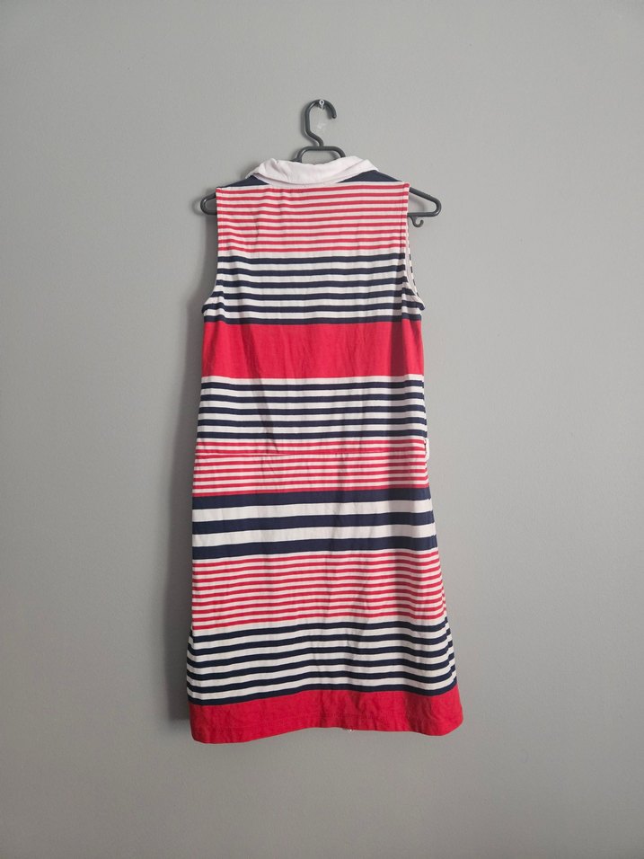 Renkli Sıfır Kol Ceket Elbise - Görsel 4