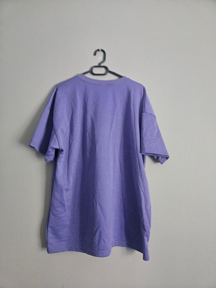 Kadın Mor Tişört - Görsel 2
