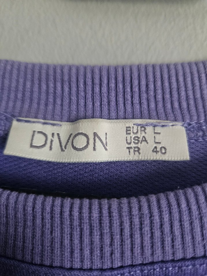 Kadın Mor Tişört - Görsel 3