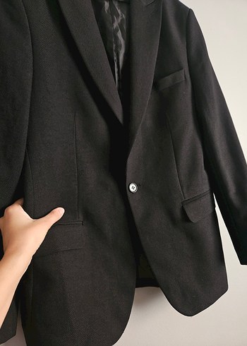 Siyah Erkek Ceket - Görsel 3