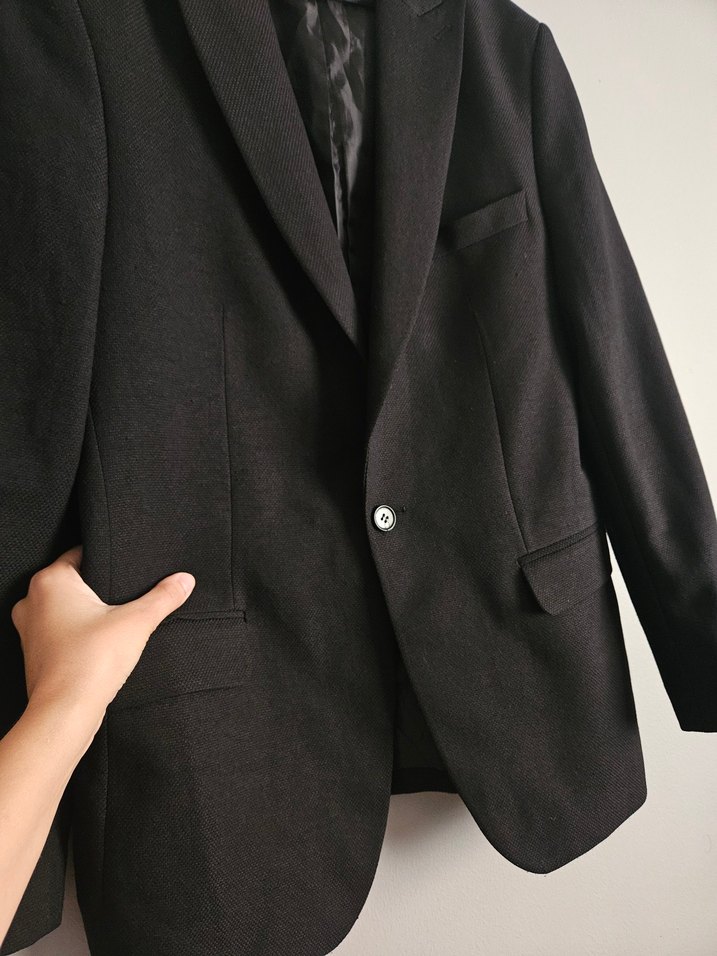 Siyah Erkek Ceket - Görsel 3