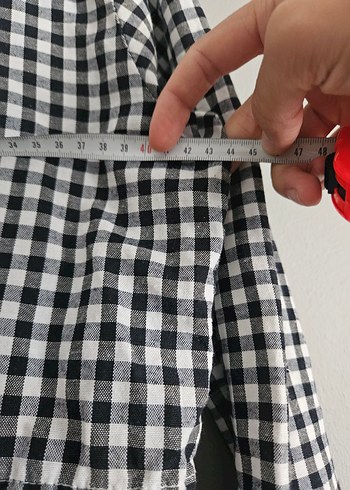 Önden Bağlamalı Ceket Gömlek - Görsel 8