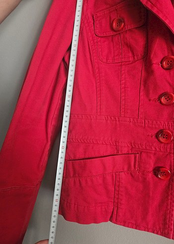 Wallis Kırmızı Kadın Ceket - Görsel 8