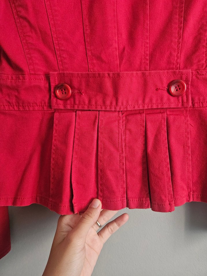 Wallis Kırmızı Kadın Ceket - Görsel 5