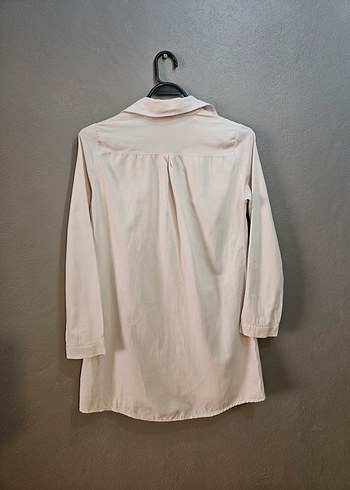 Beyaz Uzun Kollu Gömlek - Görsel 5