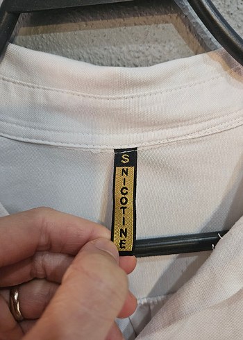s Beden beyaz Renk Beyaz Uzun Kollu Gömlek