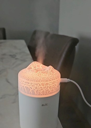 Volkan Desenli Beyaz Hava Temizleyici ve Nemlendirici - Görsel 8