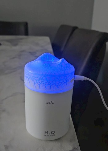 Volkan Desenli Beyaz Hava Temizleyici ve Nemlendirici - Görsel 6