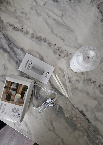 Volkan Desenli Beyaz Hava Temizleyici ve Nemlendirici - Görsel 2