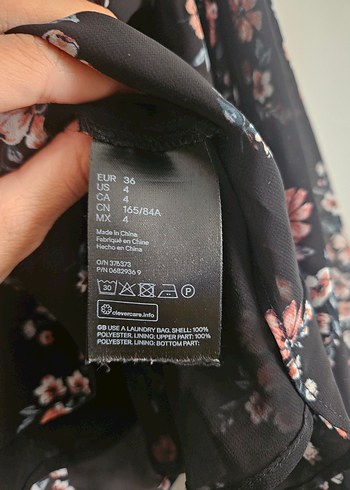 Kolları Tül Detaylı H&M Bluz - Görsel 6