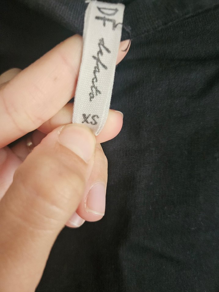 Defacto Çizgili Siyah Kadın Uzun Etek - Görsel 4