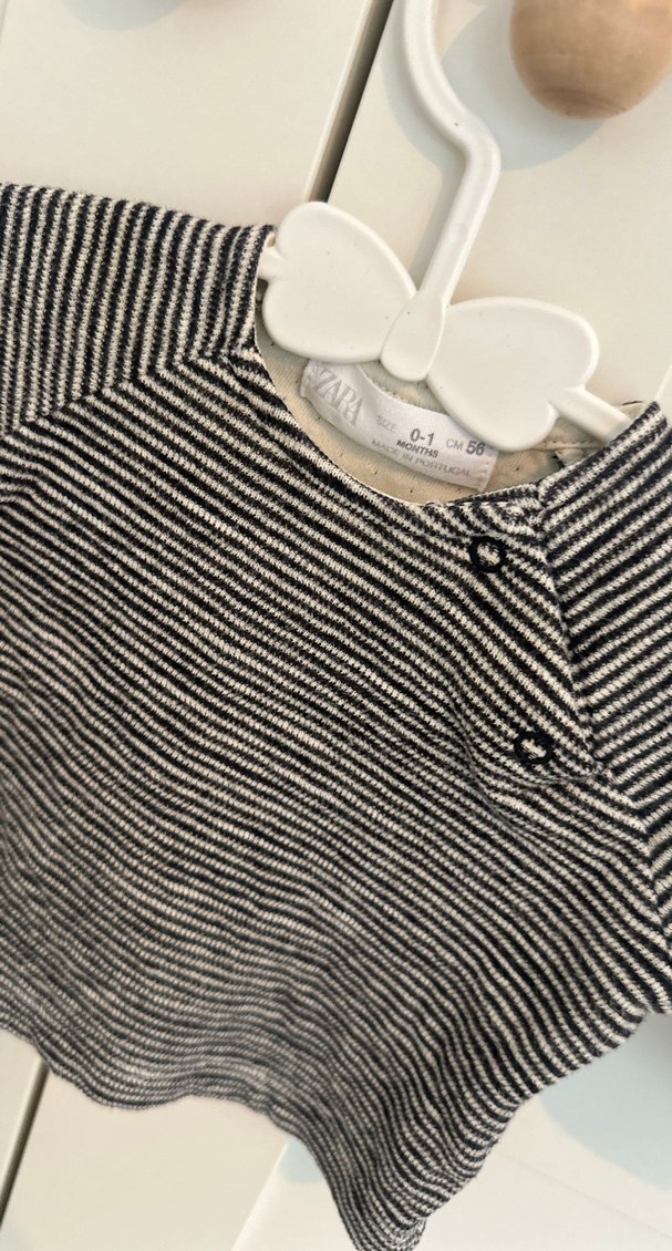 Bebek çizgili Kazak - Görsel 2