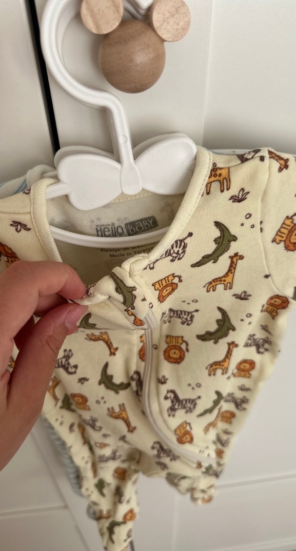 Fermuarlı bebek uyku tulumu - Görsel 4