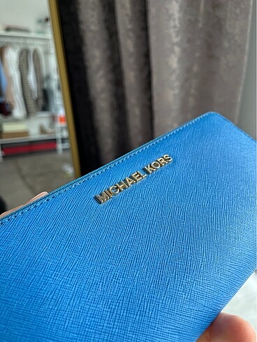 Beden mavi Renk Michael kors cüzdan