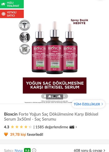 #BIQXCIN saç serumu - Görsel 4