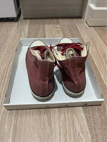 39 Beden bordo Renk Orijinal converse