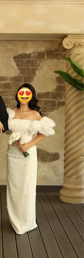 Beyaz elbise