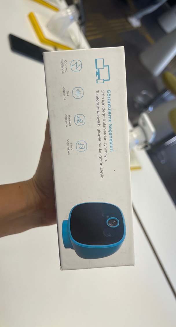 X-Level MilkyCam Bebek Kamerası Mavi - Görsel 4