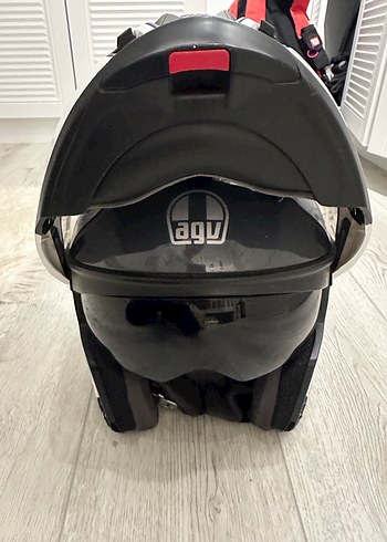 AGV çene açılır Motosiklet Kaskı - Görsel 6