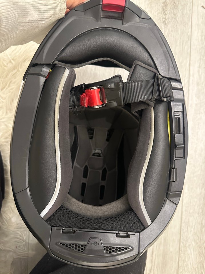 AGV çene açılır Motosiklet Kaskı - Görsel 5