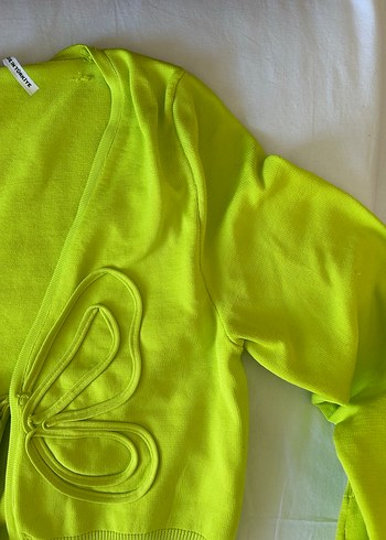 Nakışlı Koton Hırka - Görsel 3