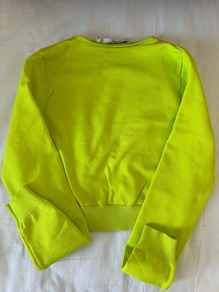 Nakışlı Koton Hırka - Görsel 4