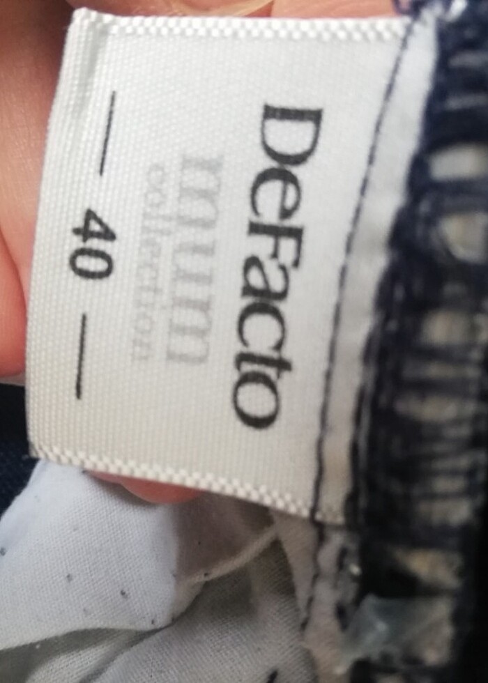 Hamile kot pantolon  - Görsel 2