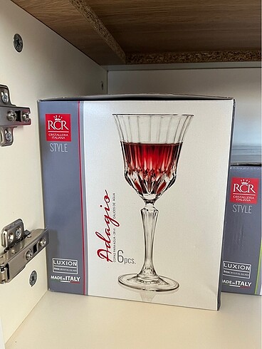 Jumbo Rcr Adagio 6'lı Kadeh Takımı 220 ml