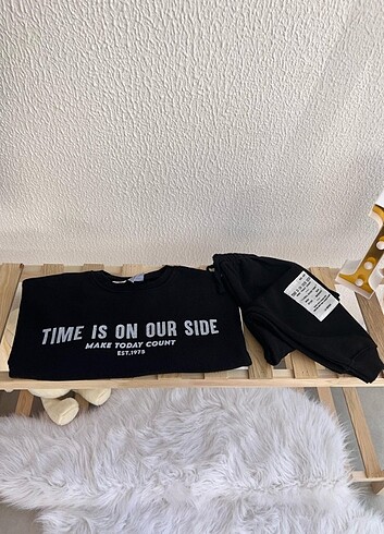 Zara Pamuklu erkek çocuk takım