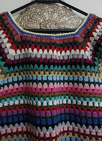 Zara El örgüsü bluz