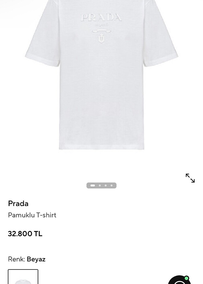 Prada tshirt - Görsel 2