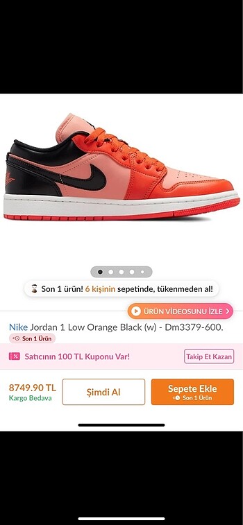 Jordan ayakkabı - Görsel 3