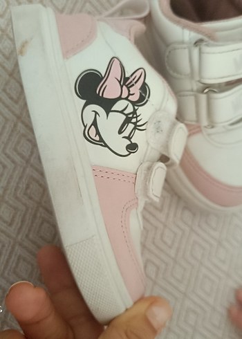 LC Waikiki Kız Çocuk Pembe Minnie Mouse Spor Ayakkabı