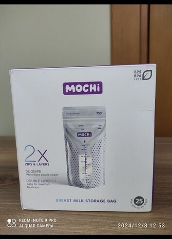  Mochi süt saklama torbası 